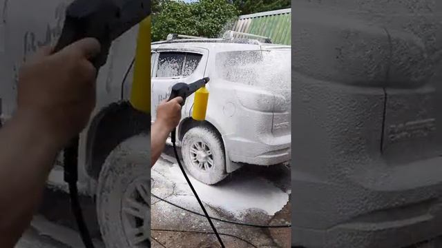 Чудесный подарочный пенник для мойки Кёршер (Karcher) от ЛеруаМерлен. смотреть онлайн