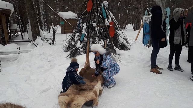 Эвенкийское стойбище (фото-локация) смотреть онлайн