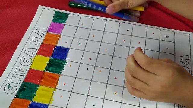 Jogo Tabuleiro das Cores - DIY смотреть онлайн