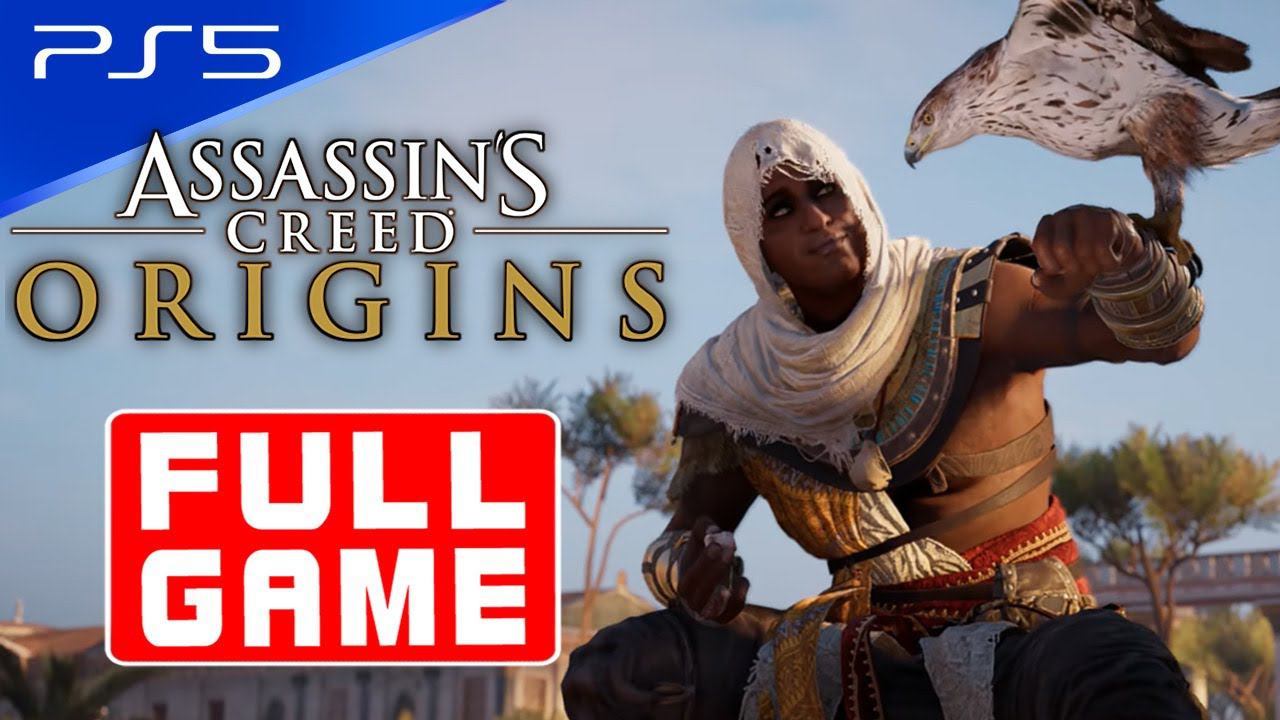 Assassins Creed: Origins Nightmare Difficulty FULL GAME Walkthrough PS5 60FPS No commentary смотреть онлайн