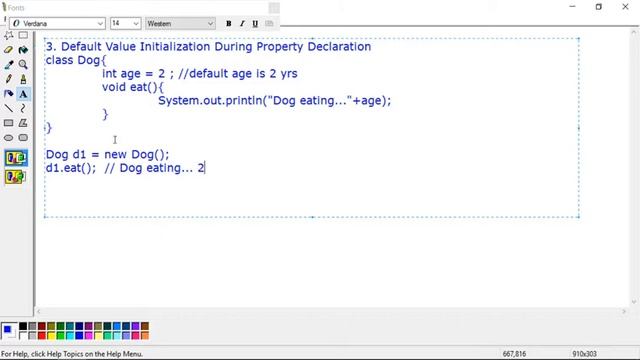 18 - Property Initialization While Declaration - Java Training By eZeon смотреть онлайн