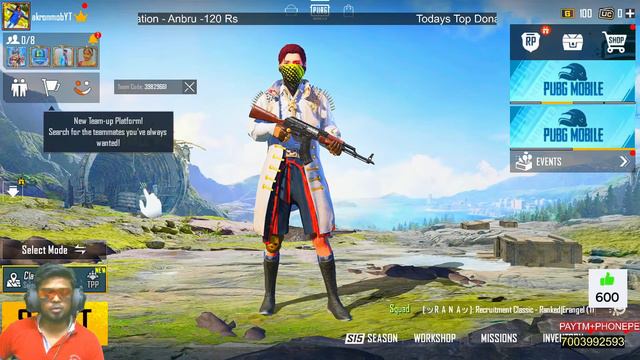 PUBG MOBILE LIVE METRO ROYALE MODE - AKRON GAMING смотреть онлайн