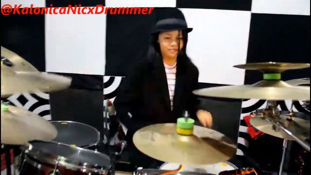 Michael Jackson ~ Smooth Criminal // Drum cover by Kalonica Nicx смотреть онлайн