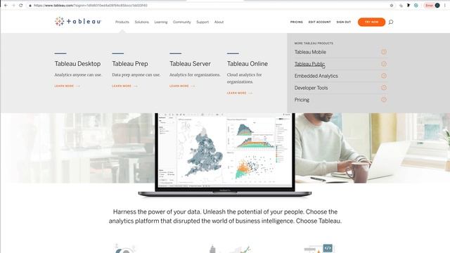 2.1. Tableau Public. Основы визуализации данных. смотреть онлайн