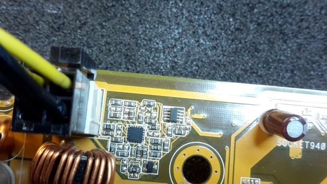 Ремонт материнской платы Asus M2V-MX. Две неисправности смотреть онлайн