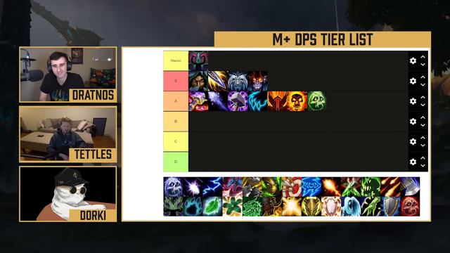 Dragonflight M+ DPS Tier List w/ Dratnos, Dorki & Tettles - Wowhead смотреть онлайн