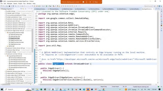 Selenium WebDriver (4.8.1) Interface and it's child classes hierarchy pattern explained clearly смотреть онлайн