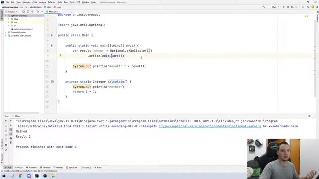Dicas Java #011: CUIDADO com o .orElse do Optional смотреть онлайн