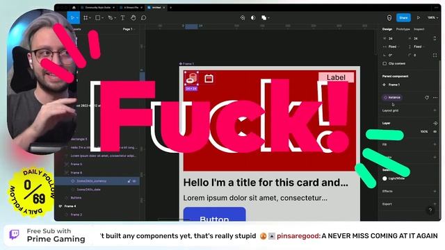 [Highlight] Bitchin on Figma Instance Swap implementation смотреть онлайн