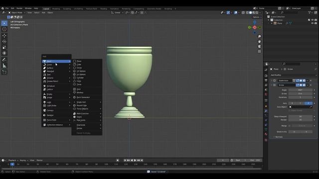 Blender beginner Modeling tutorial / Blender 3.1 смотреть онлайн