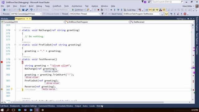 CodeRush FotW: Debug Visualizer смотреть онлайн