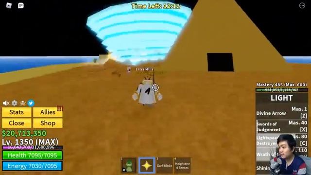 How To Awaken Light Fruit In Blox Piece | Blox Fruits (Roblox) смотреть онлайн