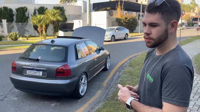 Comprou A3 1.8T SUPER RARO pra colocar PLACA PRETA ? não aguentou… teve que mexer смотреть онлайн