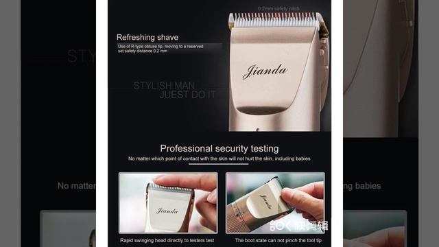 Профессиональный электрический триммер для волос, usb перезаряжаемый стрижки, набор с Aliexpress смотреть онлайн