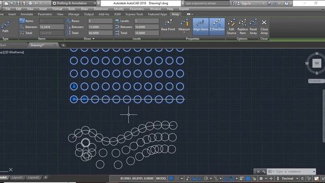 LESSON 16: AUTOCAD 2018 PATH ARRAY in Pashto Language #autocad2018 #pashto #array #path смотреть онлайн