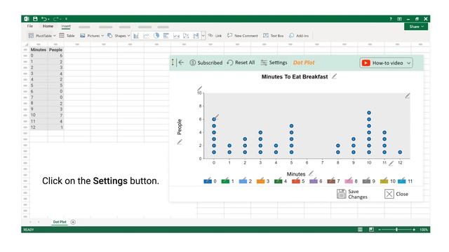How to make a Dot Plot in Excel | Dot Plot Statistical Chart | Frequency Chart | Excel Chart & Grap смотреть онлайн