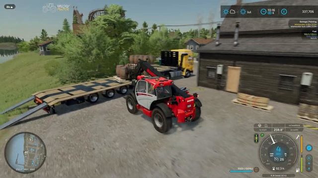 New Holland T8 Genesis, Selling Products, Mowing Grass - Ep.84 -#silverrunforest #farmingsimulator2 смотреть онлайн