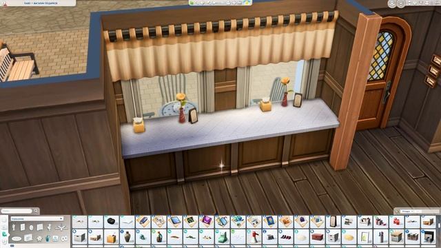 Кафе + Магазин подарков Симс 4 ? Cafe + Gift Shop The Sims 4 | Строительство | NO CC смотреть онлайн