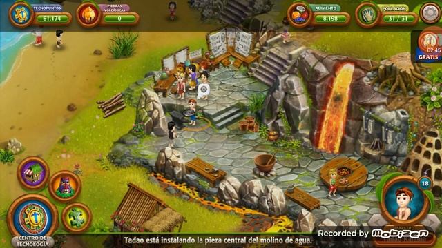 Virtual Villagers Origins 2 | Puzzle 10 Molino de agua | How to Build The Water Wheel смотреть онлайн