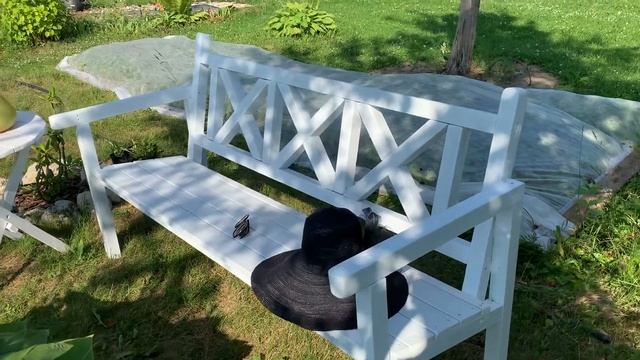 Дачная скамейка своими руками. смотреть онлайн