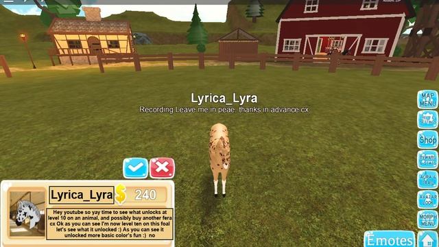 foal farm world roblox upgrade to 10 смотреть онлайн