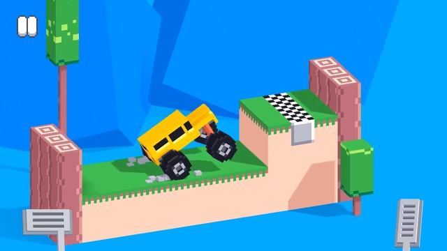 Fancade Drive Mad | Wheelie | The Cube | Android Arcade Game | Gameplay Walkthrough смотреть онлайн