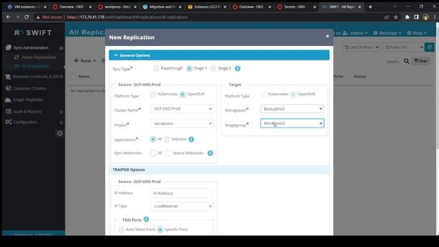 Google GCP OpenShift to Amazon OpenShift Migration and DR set up within Amazon Cloud with RackWare смотреть онлайн