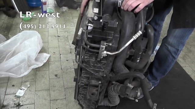 Промывка радиаторов на Discovery 3 и Discovery 4 смотреть онлайн