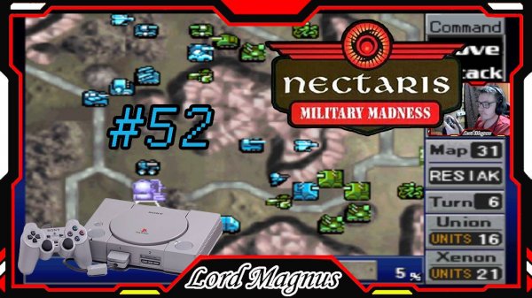 🌒 Nectaris Military Madness 🌒 Прохождение на Ps1 Сложная новая кампания #52