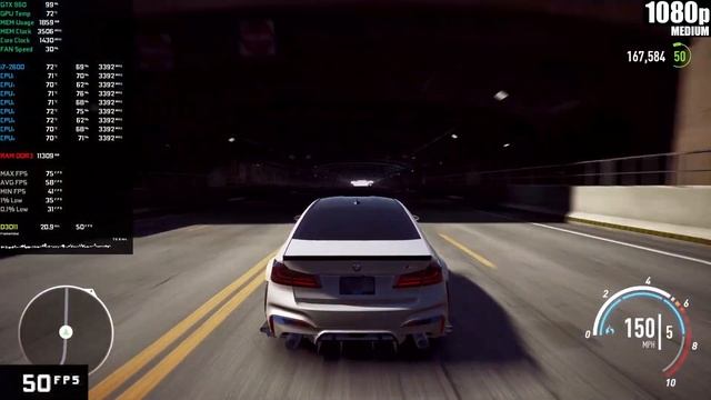 Need for Speed Payback | 1080p | (GTX 960 | i7-2600 | 16 GB RAM) смотреть онлайн