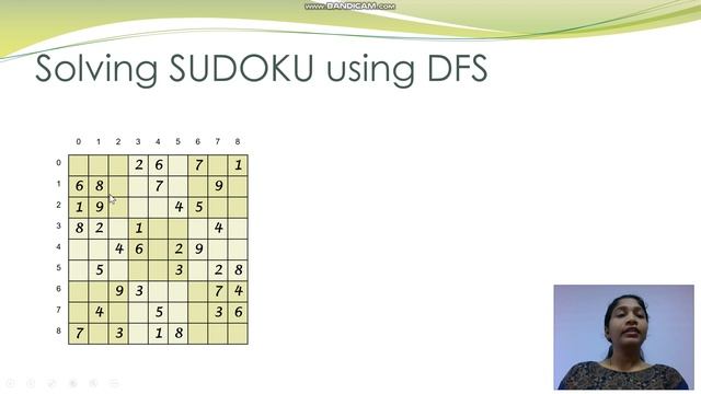 Sudoku using Depth first search algorithm смотреть онлайн