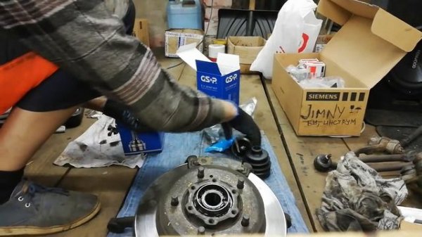 SUZUKI JIMNY - бюджетный ШРУС GSP [2020]