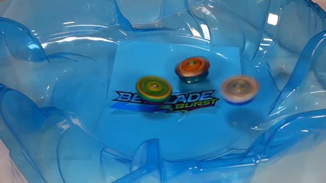 Beyblade Burst Rise Hypersphere CUSTOM EPIC Rail Rush STADIUM MOD