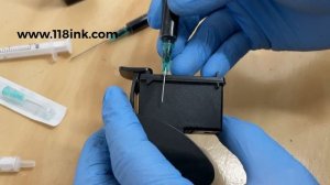 How to refill a HP 305 305XL 304 93 96 98 67 60 62 63 65 307XL 664 682 Black ink cartridge easily