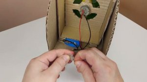 Пылесос из картона в ввиде слона  своими руками