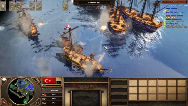 Age Of Empires 3 Naval Battle смотреть онлайн