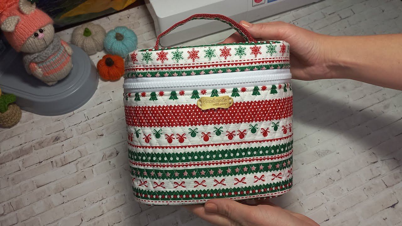 ШЬЮ КОСМЕТИЧКУ НА МОЛНИИ #ручнаяработа #шьюсама