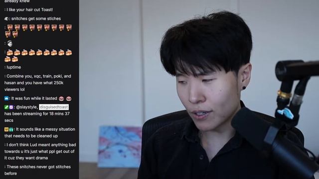 Disguised Toast explains why he started the react content twitch trend смотреть онлайн