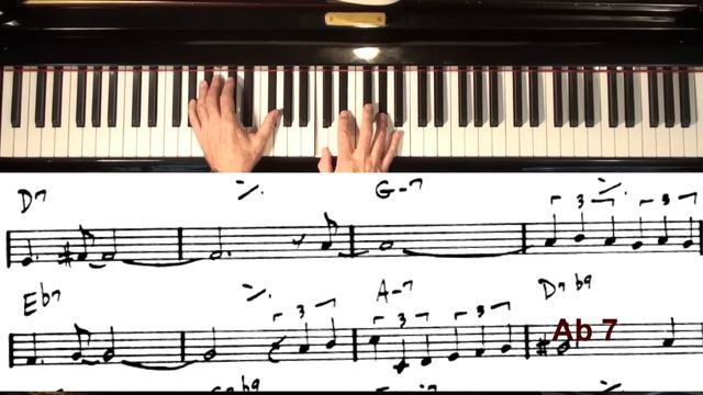 How to play 'Girl From Ipanema on piano | chords , improv, reharm, bass, JPC смотреть онлайн