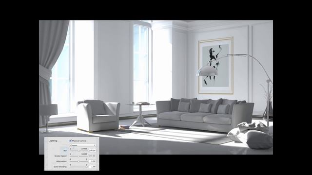 Expert Rendering Parameters in Artlantis 4 смотреть онлайн