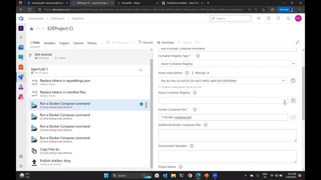 Lab 10 Azure DevOps End 2 End Project with AKS, ACR and Azure SQL смотреть онлайн