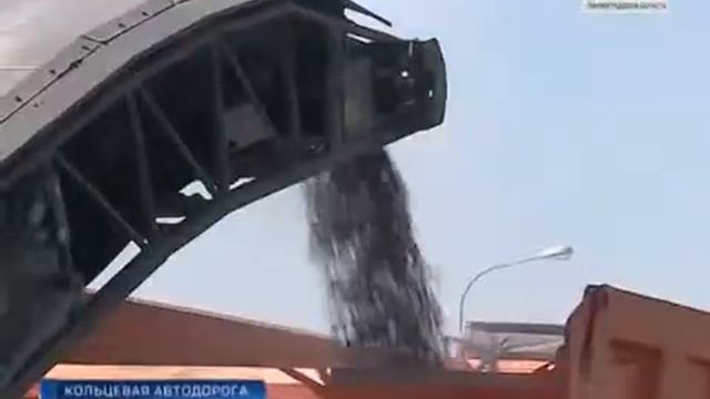 На Кольцевой автодороге начался масштабный ремонт (19 июля 2018 года) смотреть онлайн