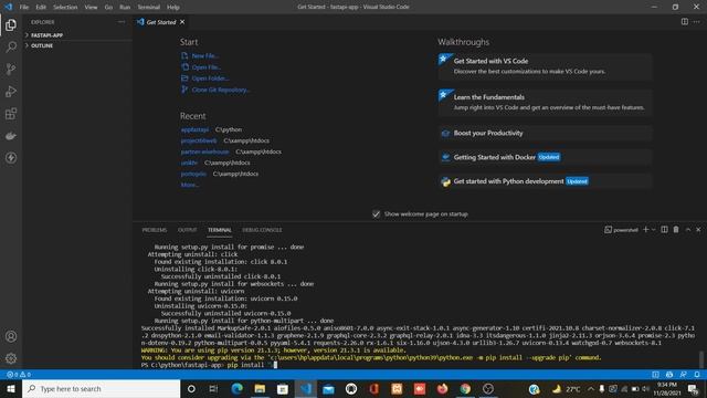 Install FastAPI Python and Create Hello World App on Windows смотреть онлайн