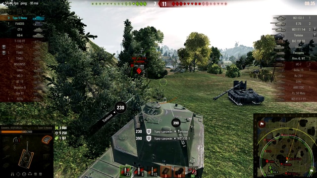 ЛУЧШИЙ БОЙ В ИСТОРИИ, TYPE 5 HEAVY - ЖИВАЯ ХОДЯЧАЯ КРЕПОСТЬ