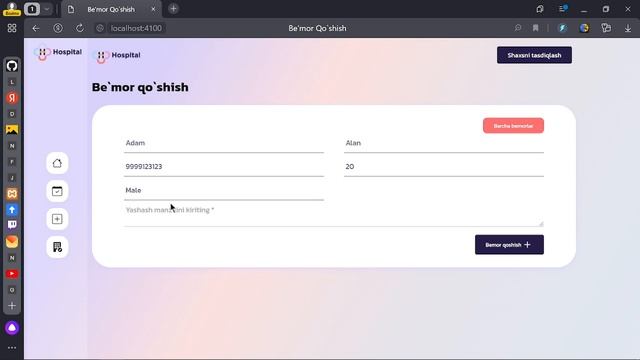 Full Stack Hospital Manajment system using Html Css Javascript Nodejs and MongoDB смотреть онлайн