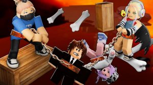 МЫ С ДИРЕКТОРОМ СВЯЗАНЫ ЦЕПЬЮ.Roblox