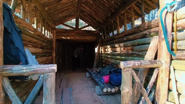 Строю землянку с террасой |Dugout With Terrace| BUSHCRAFT | БУШКРАФТ |FOREST SURVIVAL