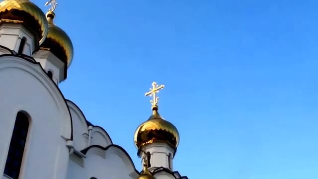 Свято-Иверский женский монастырь - Троицкий храм - Небесные виды смотреть онлайн