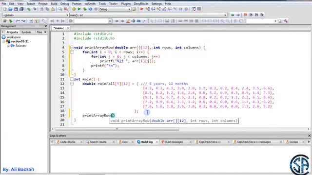 C - Program to print Sum of individual Rows and Columns of a Matrix - Example of 2D Array - ???✅✅✅✅ смотреть онлайн