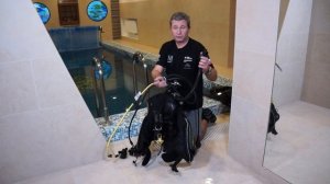 Сбор акваланга (SCUBA) и подготовка ко входу в воду